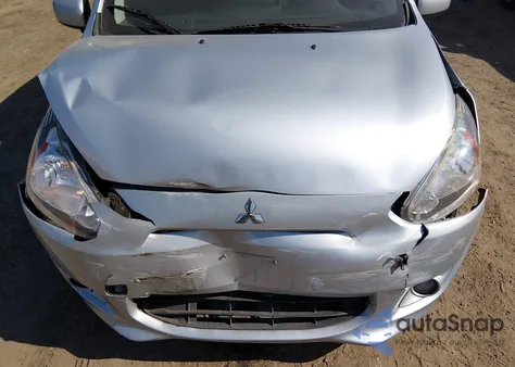 2014 Mitsubishi Mirage Es z USA, uszkodzony, nr VIN ML32A4HJ4EH002890